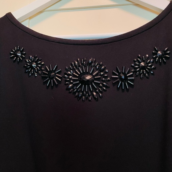 Black Hobbs Cocktail Dress Size 16 (UK) - Picture 3 of 6